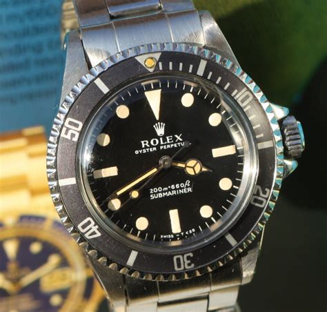 rolex submariner 5513 watch|Rolex 5513 meters before feet.